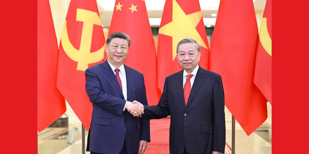 习近平同越共中央总书记苏林举行会谈