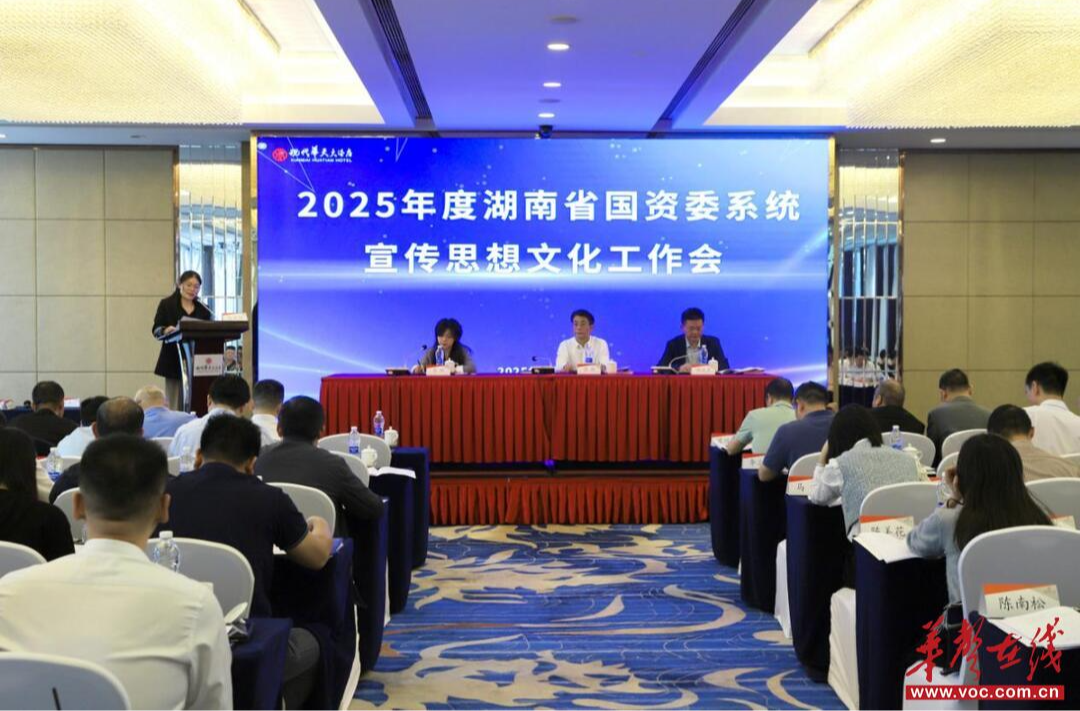2025年度湖南省国资委系统宣传思想文化工作会召开