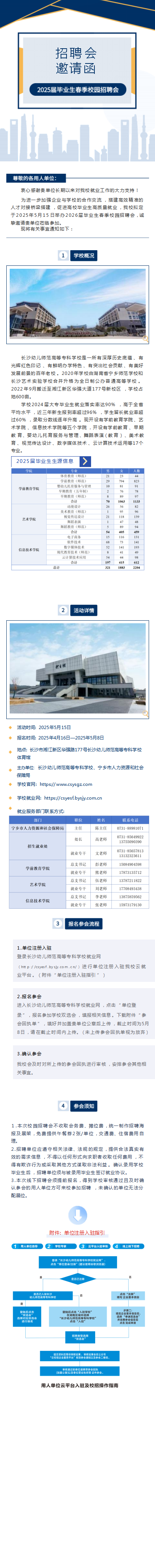 2025年春季校园招聘会用人单位邀请函