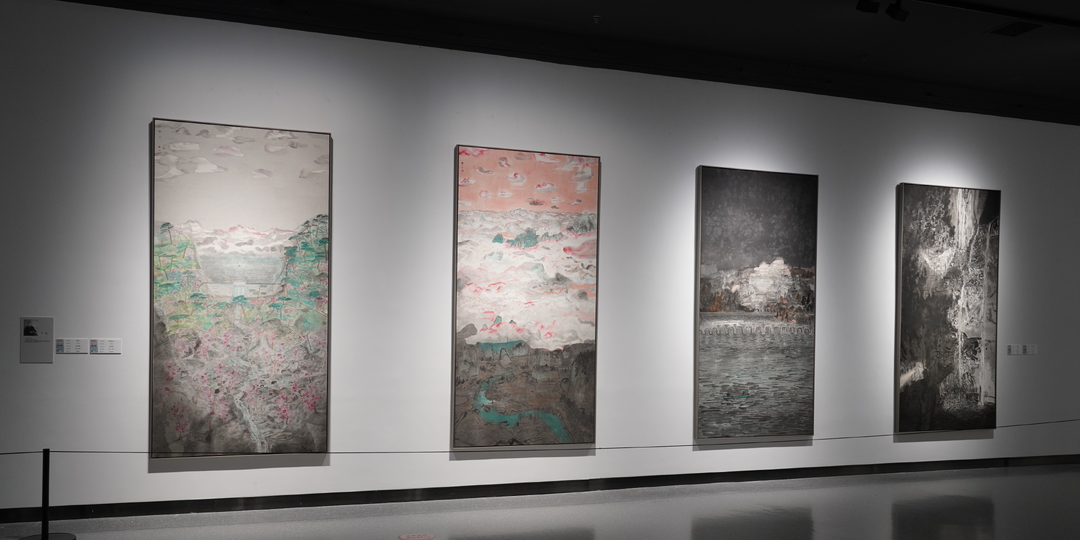 全国山水画名家邀请展岳阳开展 120幅精品绘就“诗和远方”