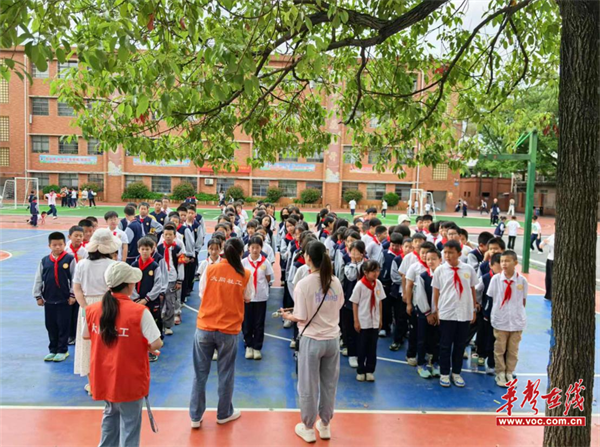 跃龙门 向未来 株洲市荷塘区金山小学开展心理减压活动