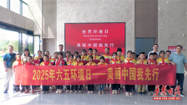 洞口经开区田家学校开展“美丽中国我先行”世界环境日主题宣传活动