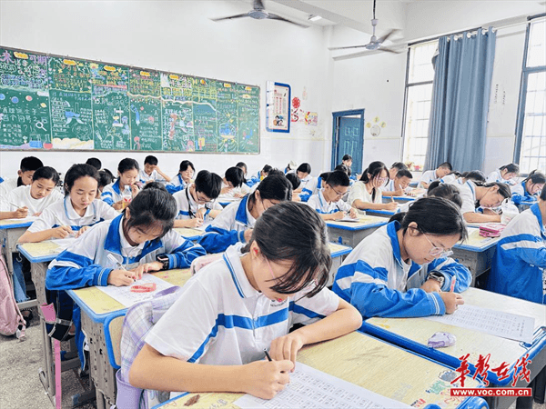 娄底八中小学部开展第四届翰墨书香语文素养大赛