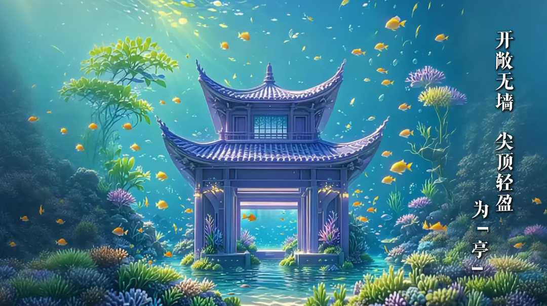 AI視頻｜亭臺樓閣瞰湖南