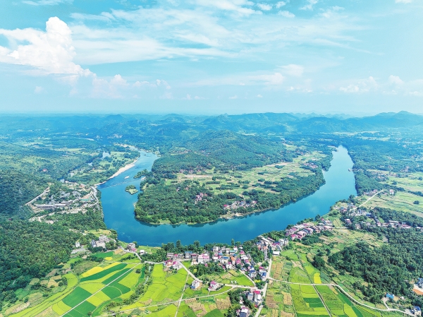 湘江沿岸风景如画