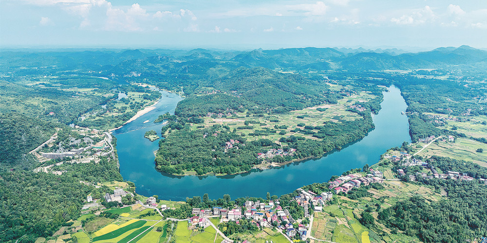 湘江沿岸风景如画