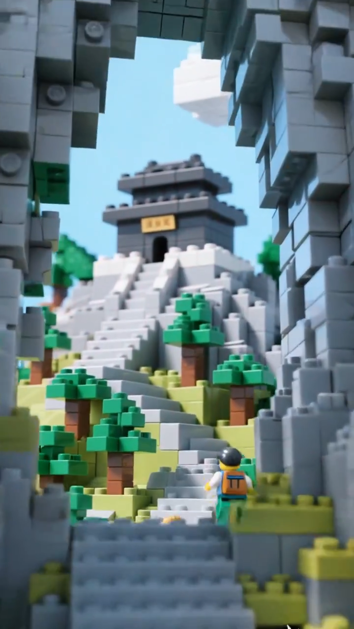 AI視頻｜五彩積木拼出大美湖南