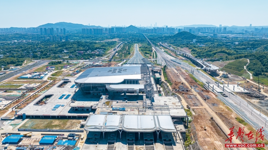 长沙高铁西站建设按下“快进键”
