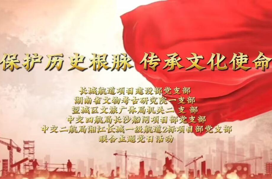 保护历史根脉，传承文化使命 —— 长城航道项目开展高砂脊遗址联合主题党日活动