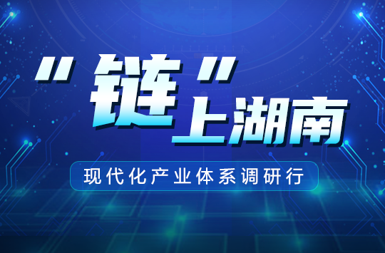 【专题】链上湖南——现代化产业体系调研行