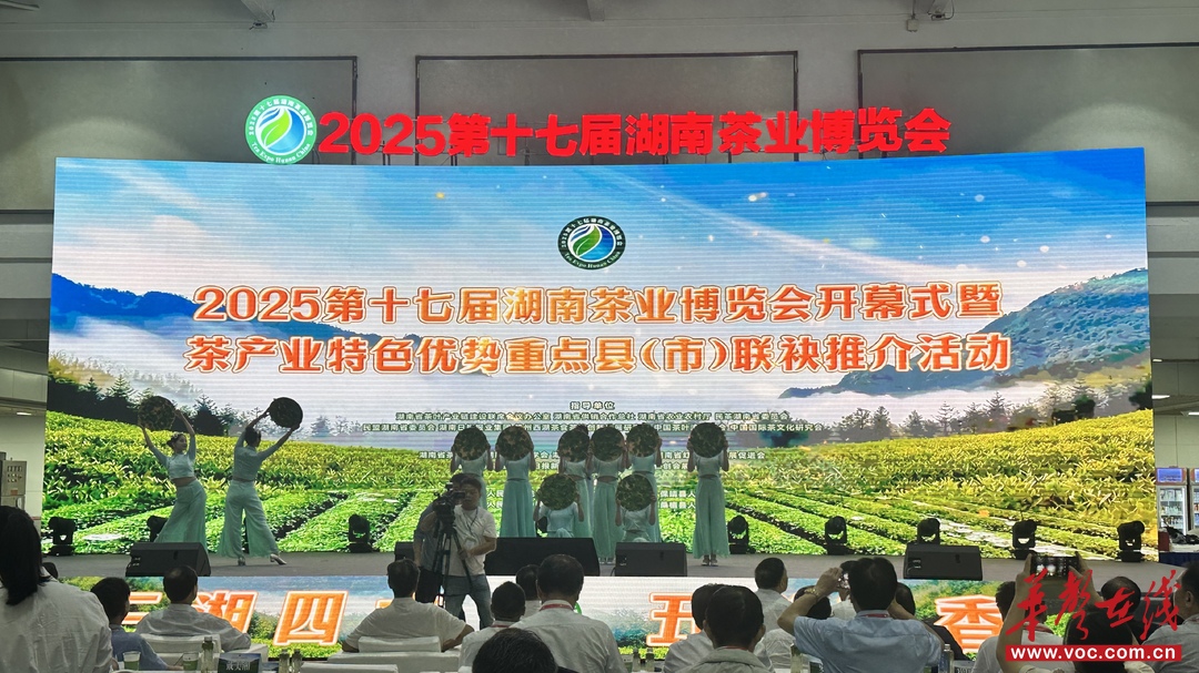 2025第十七屆湖南茶業(yè)博覽會(huì)開幕 百萬(wàn)消費(fèi)券助力五彩湘茶“出圈” 