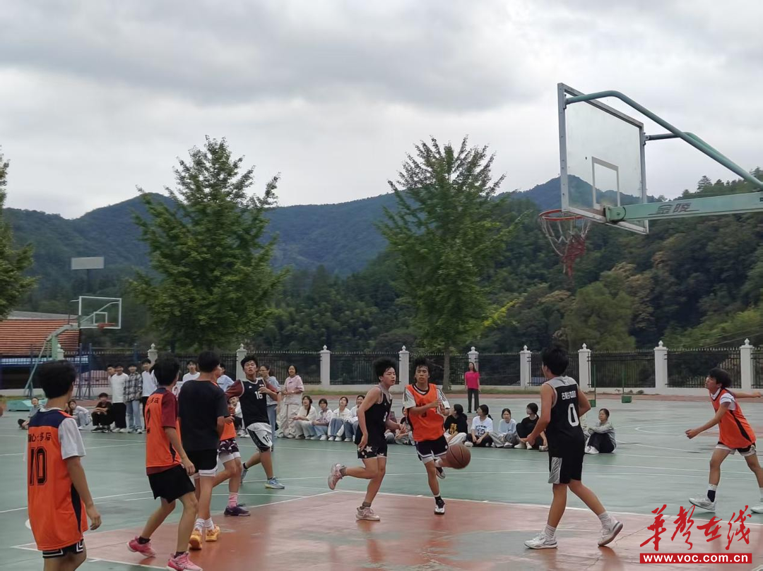 体教融合促共融 古楼乡中学携手烟溪中学开展篮球交流赛