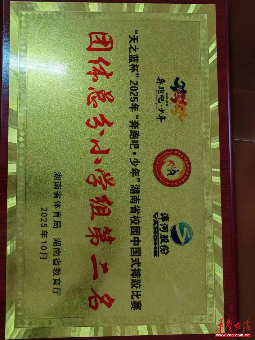 隆回县东方红小学中国式摔跤队载誉归来