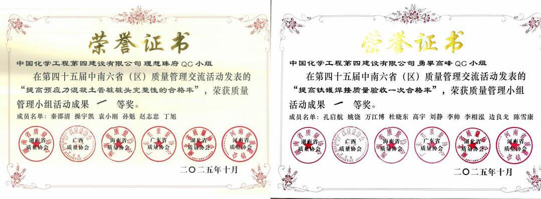 四化建以创新驱动高质量发展，技术成果斩获国家级奖项