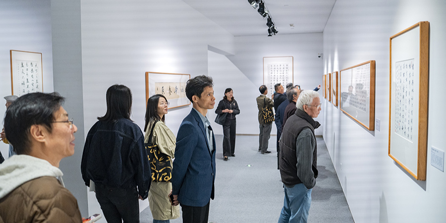 “涵本养原——邹传安先生书法作品展”在湖南省博物馆开幕