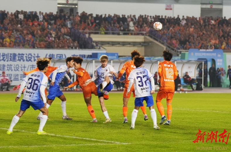 圖集|湘超聯賽：邵陽隊主場0比0戰平婁底隊