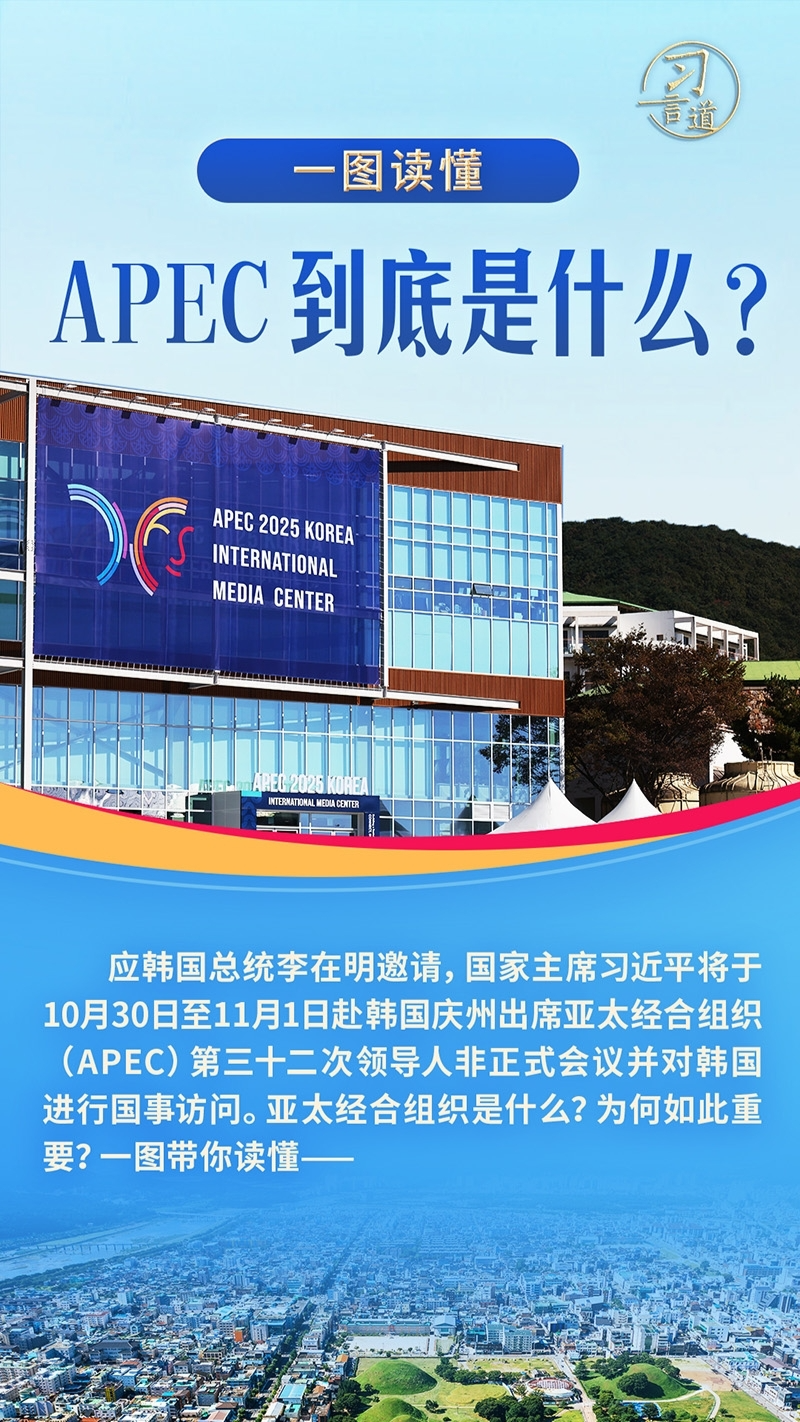 习言道｜一图读懂：APEC到底是什么？