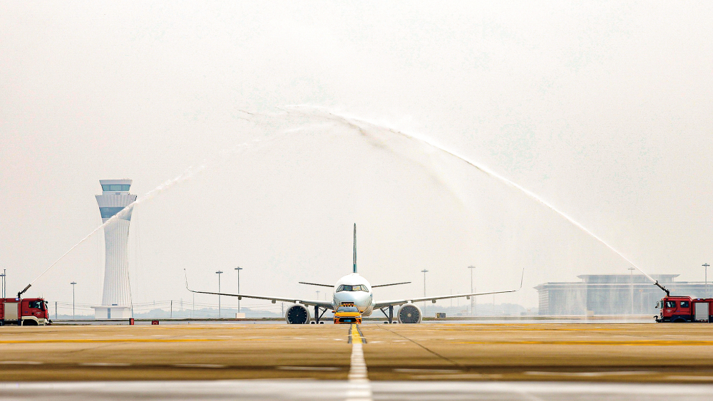 長沙往返香港直飛航正式開通