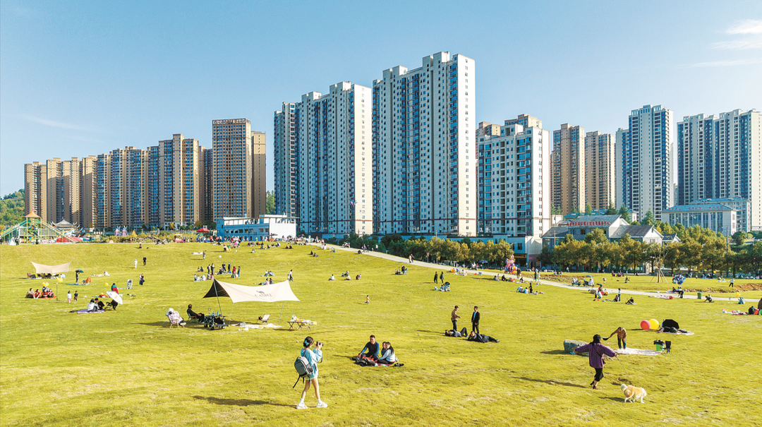 “城市草地”構建宜居生活圈