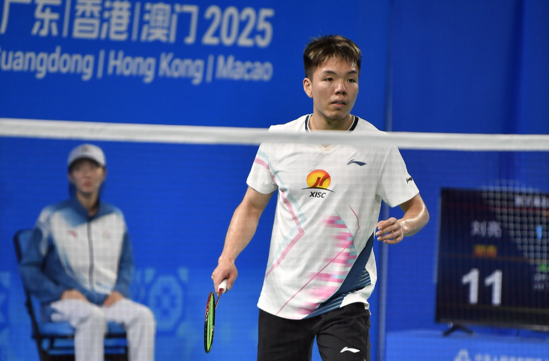 湖南選手王正行晉級(jí)羽球男子單打16強(qiáng)