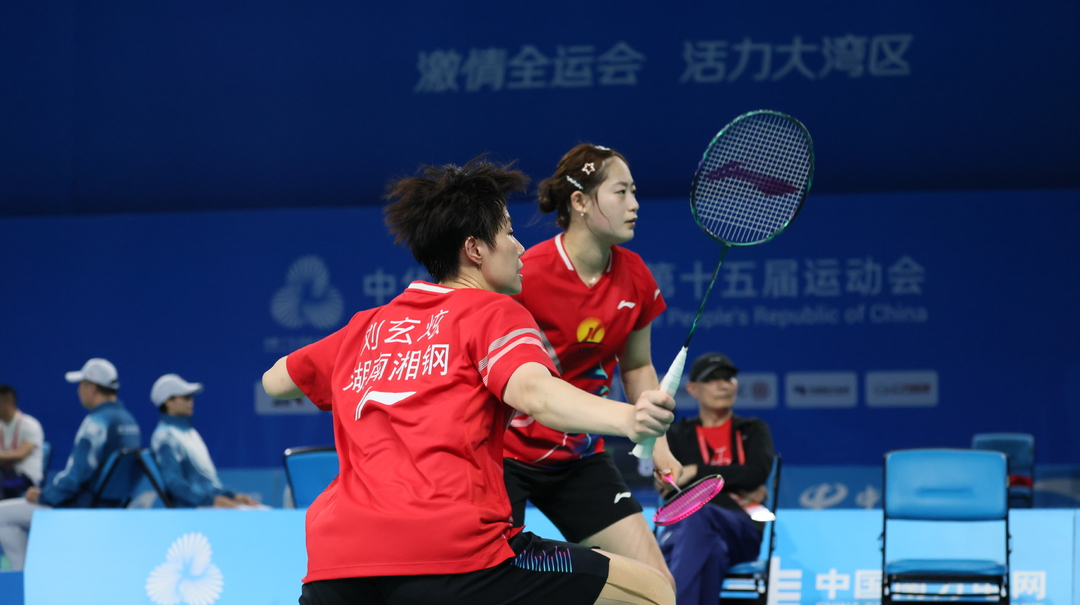 羽毛球女雙湖南首戰(zhàn)告捷