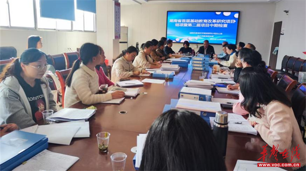 沅江：省级教改项目结项暨中期检查落幕 精准引领赋能教育科研提质