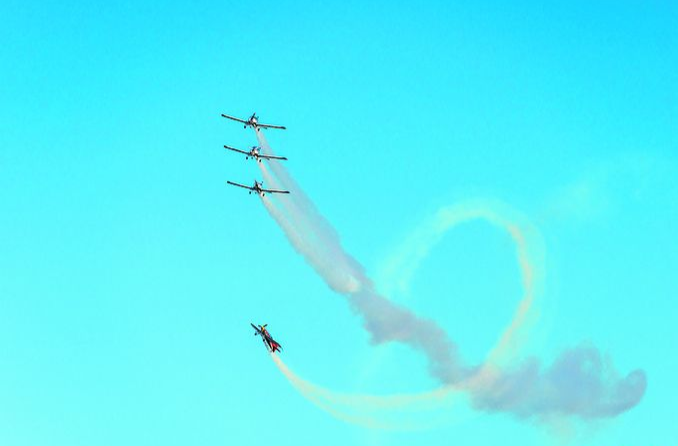 “空中芭蕾”，驚艷