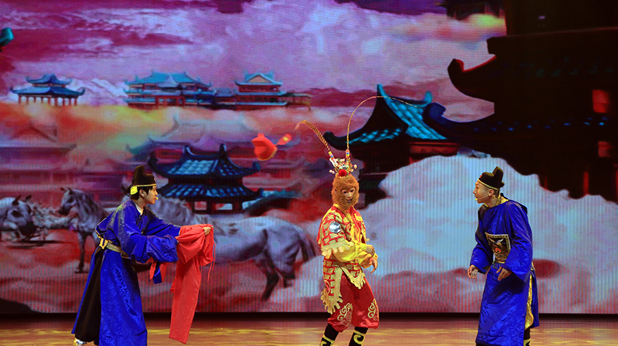 兒童魔幻劇《大鬧天宮》亮相清溪村