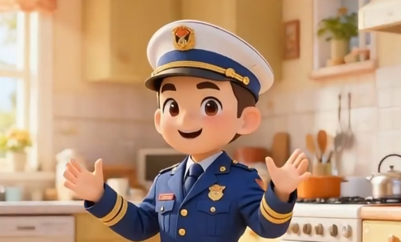 卡通版AI消防員上線，手把手教你冬季取暖硬核安全技巧