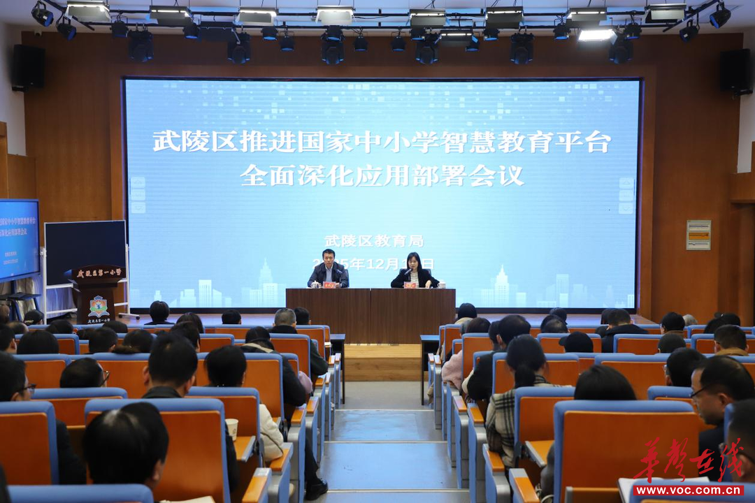 武陵区：深化智慧教育平台应用 推动教育数字化发展