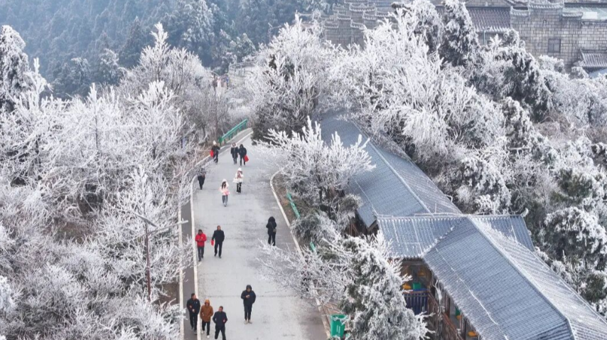 “冻”感消费！湖南人爱上玩雪泡汤？