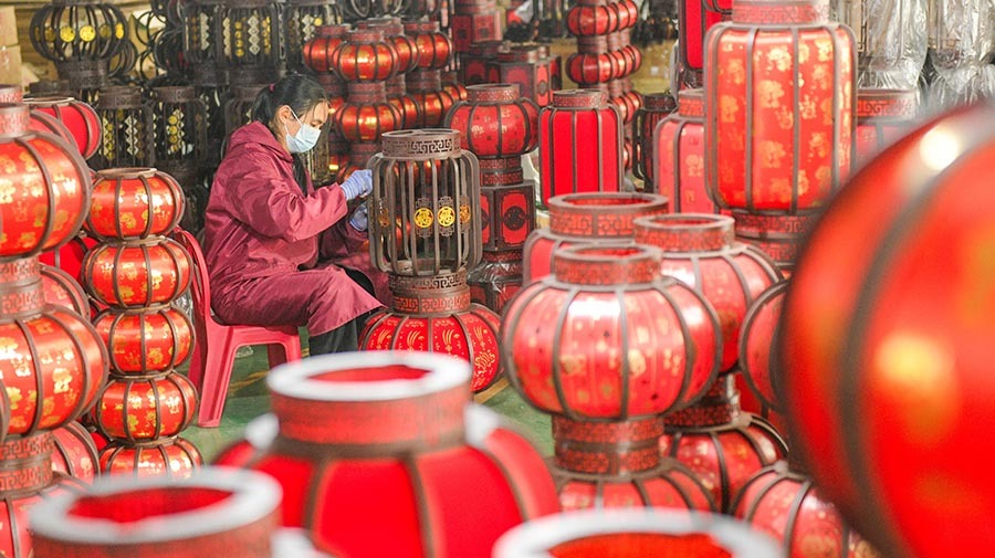 赶制灯笼 供应市场