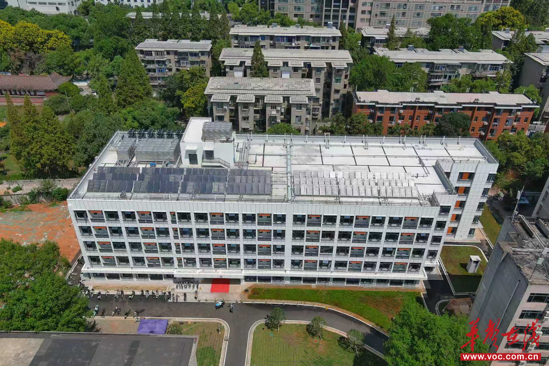 湖南师范大学桃花坪校区19号栋学生宿舍顺利投用