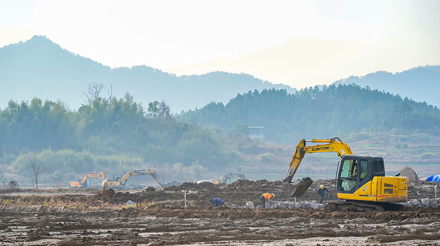 高标准农田建设忙