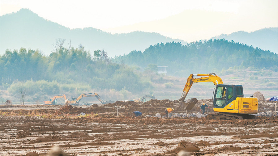 高标准农田建设忙