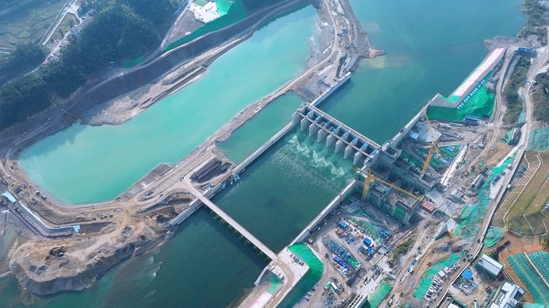 金塘冲水库枢纽工程建设加速推进