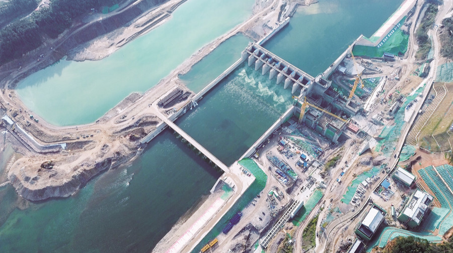 金塘冲水库枢纽工程建设加速推进
