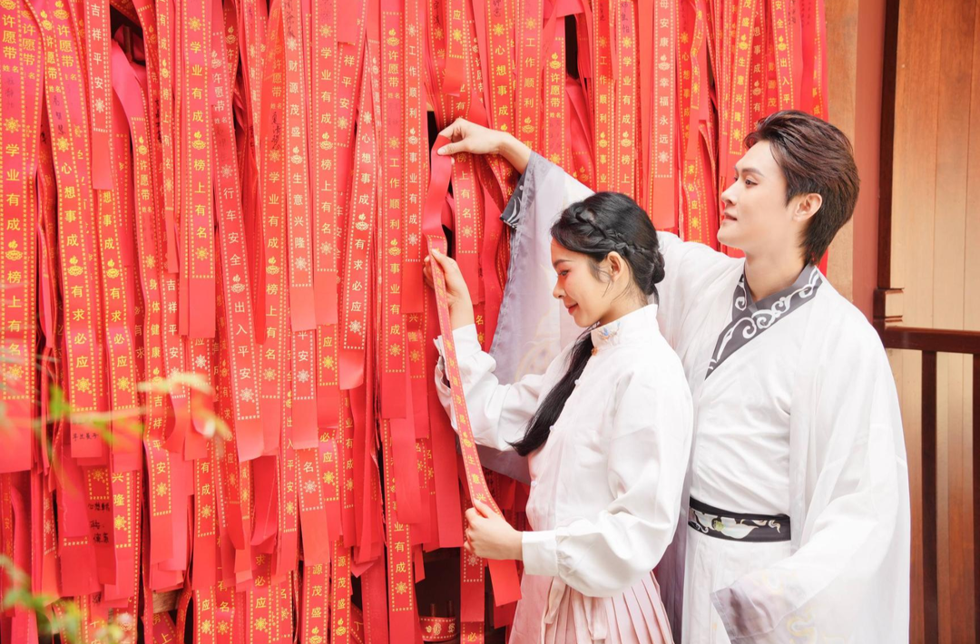 元旦游湖南③︱长沙靖港古镇元旦解锁2026新年“福”式