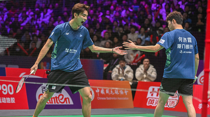 厦门银行队夺得羽超联赛总决赛冠军