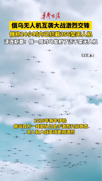 俄烏無(wú)人機(jī)互襲大戰(zhàn)激烈交鋒