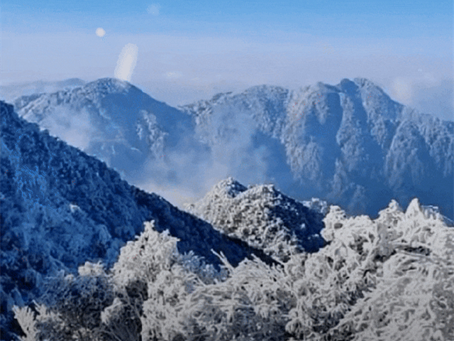 冬游湖南②｜湖南六大霧凇秘境全攻略