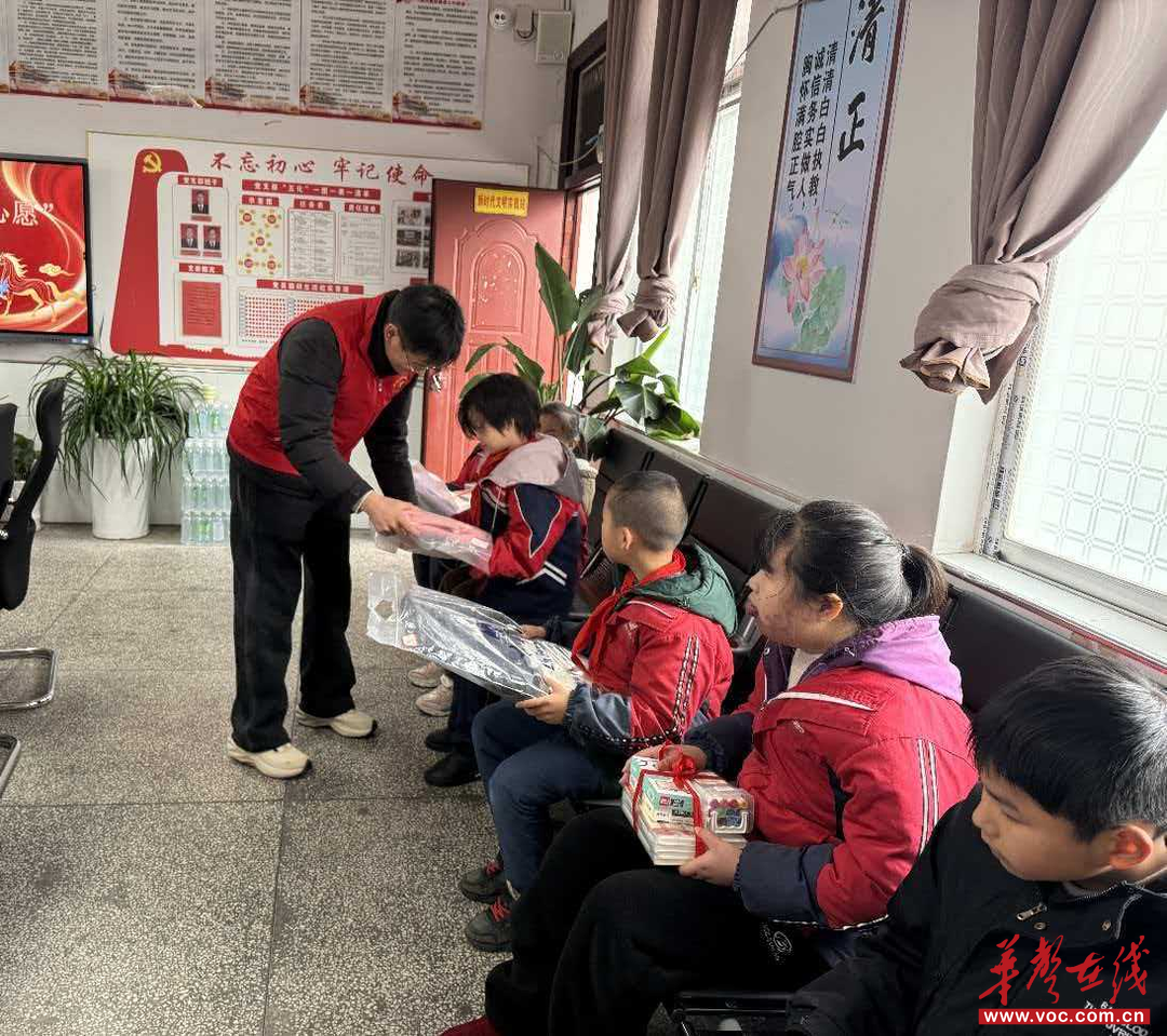 靖州土桥小学：点亮微心愿 温暖迎新年