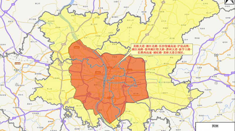 长沙烟花爆竹禁限放，一图读懂