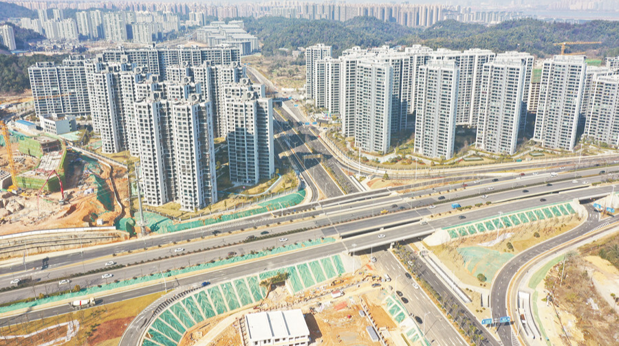 长望路西延线即将实现全线通车