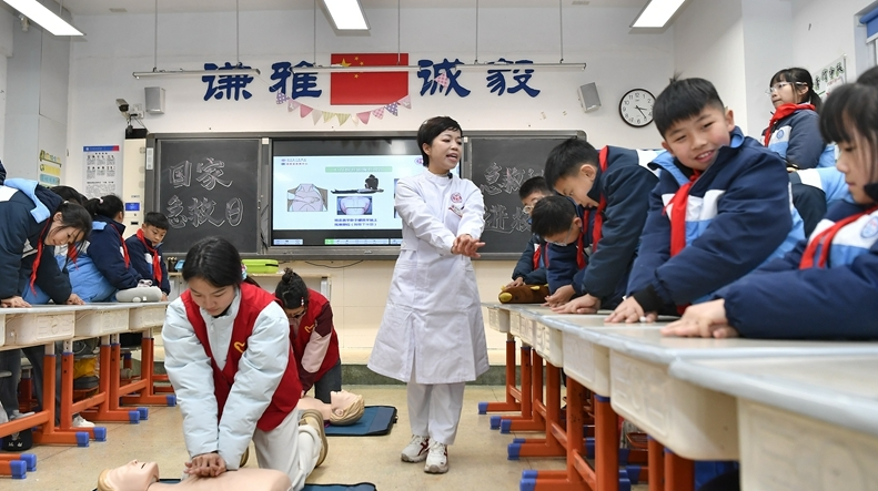 急救科普进校园