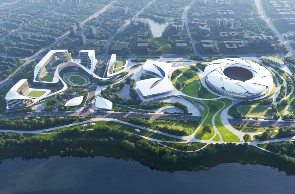奥体中心建设全面提速，湖南建投六建奏响大干快上奋进曲
