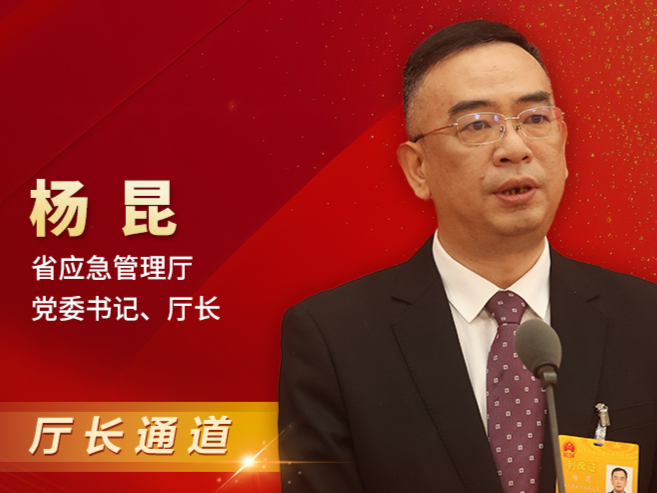 厅长通道直击丨杨昆：推动安全生产治理模式向事前预防转变