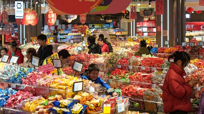 节日市场 物丰价稳