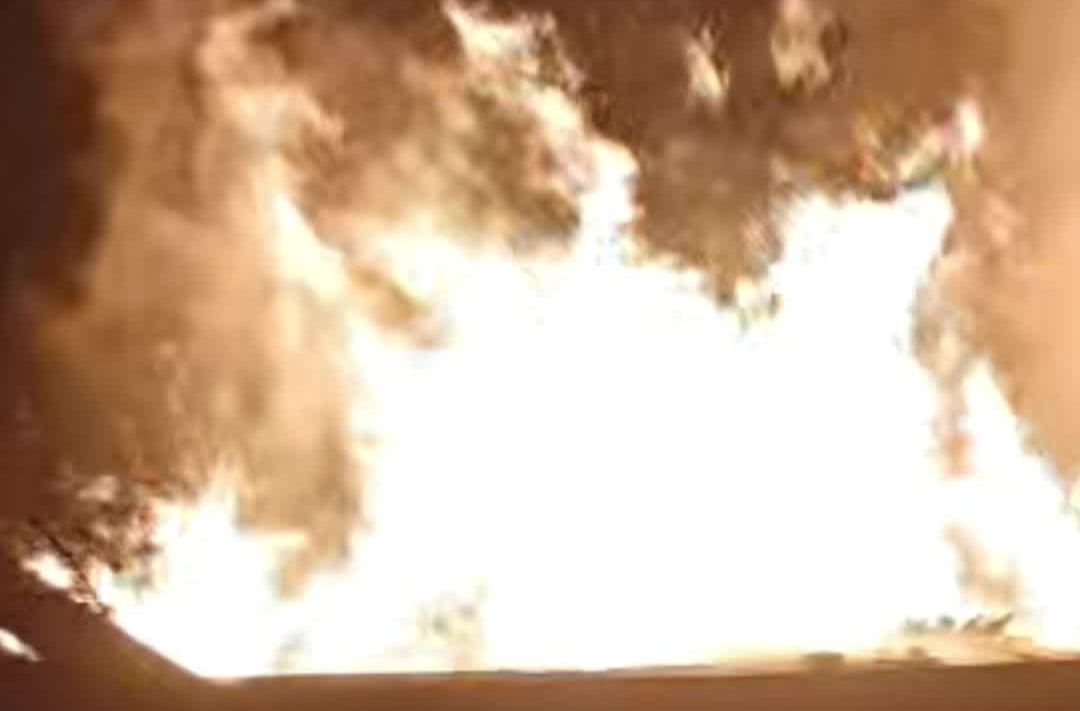 湖南消防員休假，在遼寧丹東撲滅了一場火