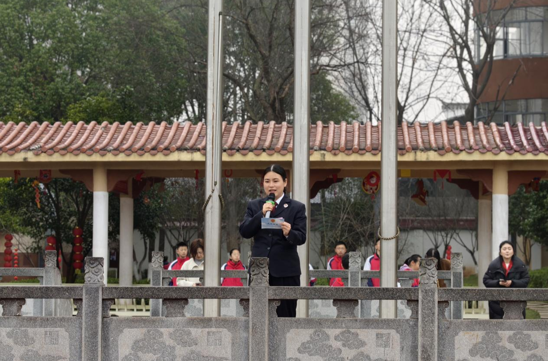 常德市武陵区金丹实验学校开展法治副校长进校园宣讲活动